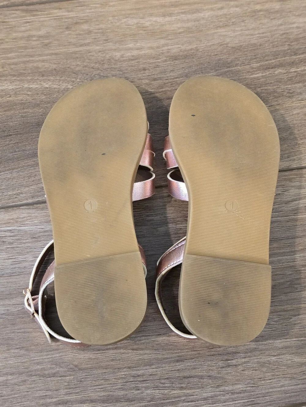 Girls GAP Rose Gold Sandals